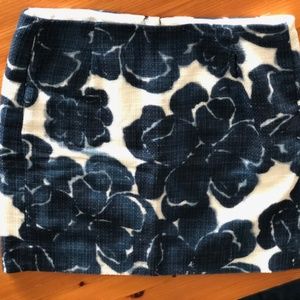 Vintage JCREW floral mini skirt size 0